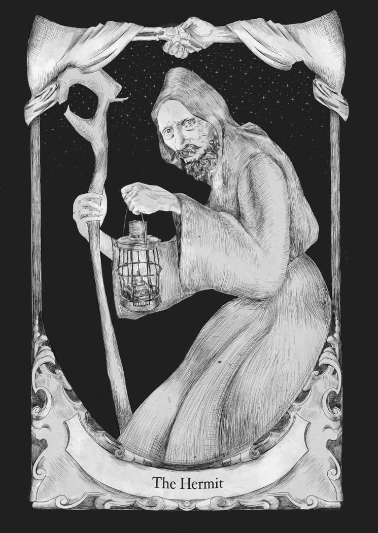 Tarot Card Hermit